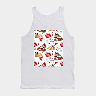 Christmas Pattern Tank Top